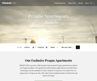 Prague-Stay.com(Prague Apartments) Screenshot
