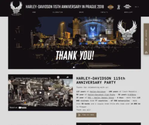 Prague115.com(115th Harley) Screenshot