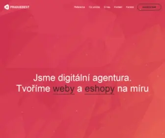 Praguebest.cz(Digitální agentura) Screenshot