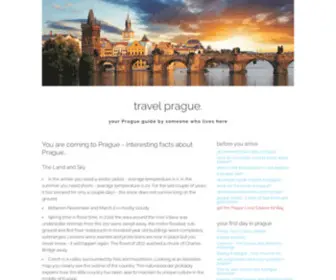 Pragueczechtravel.com(Prague Travel) Screenshot