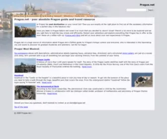 Prague.net(Your absolute Prague guide and travel resource) Screenshot
