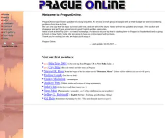 Pragueonline.cz(PRAGUE ONLINE) Screenshot