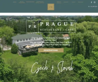 Praguerestaurant.ca(Patio) Screenshot