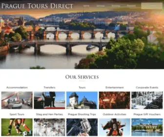 Praguetoursdirect.com(Prague Tours Direct) Screenshot
