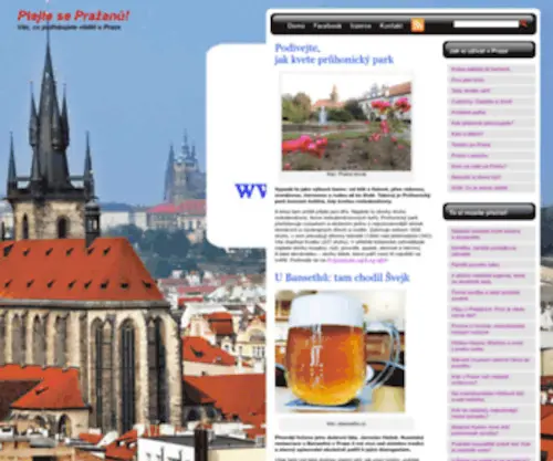 Praha-Levne.cz(Praha levně) Screenshot