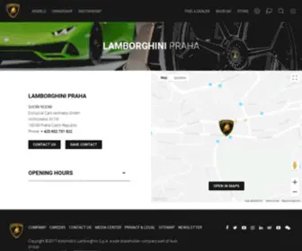 Praha.lamborghini(Lamborghini Praha) Screenshot