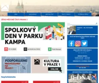 Praha1.cz(Domovská stránka Praha) Screenshot