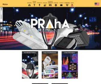 Prahalighting.com(PRAHA LIGHTING) Screenshot