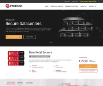 Prahost.com(Offshore Dedicated Server) Screenshot