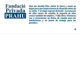 Prahu.org(Fundació) Screenshot