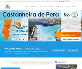 Praiadasrocas.com(Página Oficial da Praia das Rocas) Screenshot