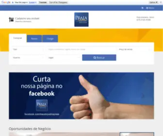 Praiaimobiliaria.com.br(Imobiliária) Screenshot