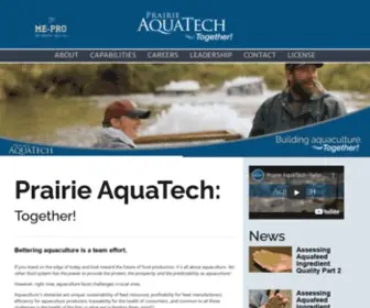 Prairieaquatech.com(Prairie Aquatech) Screenshot