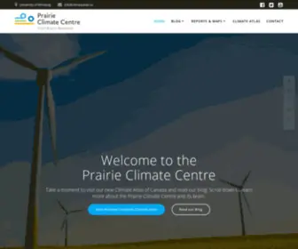 Prairieclimatecentre.ca(From Risk to Resilience) Screenshot