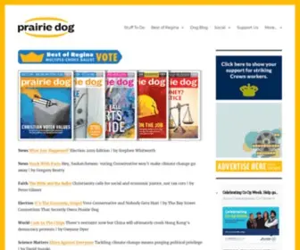 Prairiedogmag.com(Prairie Dog) Screenshot