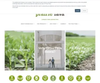 Prairiefava.com(Prairie Fava) Screenshot