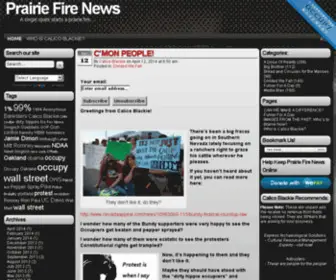 Prairiefirenews.com(Home) Screenshot