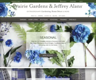 Prairiegardens.com(Prairie Gardens & Jeffrey Alans) Screenshot
