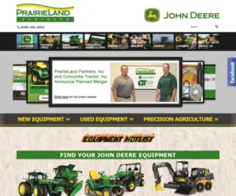 Prairielandpartners.com(PrairieLand Partners) Screenshot