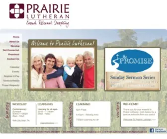 Prairielutheran.org(Prairie Lutheran) Screenshot