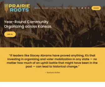 Prairierootsks.com(Prairie Roots) Screenshot