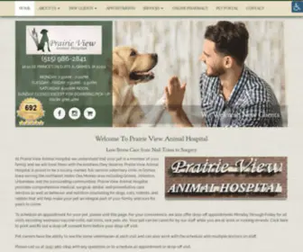 Prairieviewah.com(Veterinarian in Grimes) Screenshot