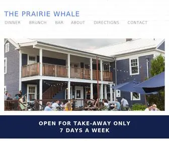 Prairiewhale.com(The Prairie Whale) Screenshot