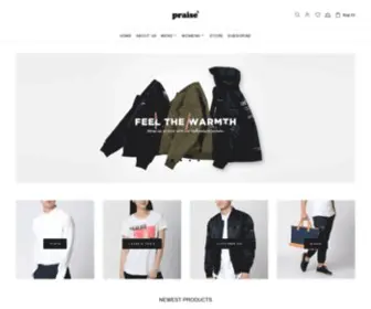 Praisemytee.com(Praise Online Store) Screenshot