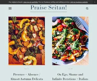 Praiseseitan.com(Praise Seitan) Screenshot