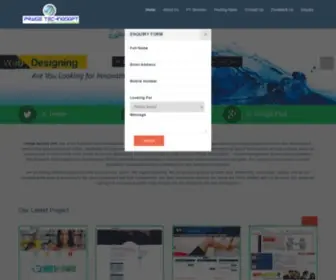 Praisetechnosoft.com(Praise Technosoft) Screenshot