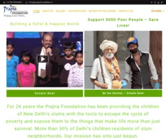 PrajNafoundation.in(Prajna Foundation) Screenshot