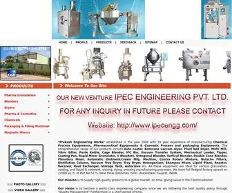 Prakashengg.com(Auto Coater) Screenshot