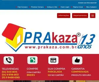 Prakaza.com.br(Industria Moveleira Movelli Ltda) Screenshot