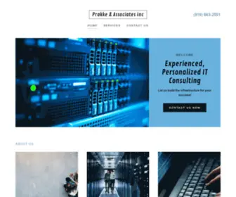 Prakke.com(Prakke & Associates) Screenshot