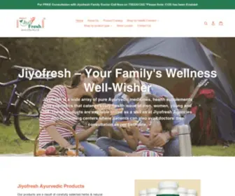 Prakrutijiyofresh.com(Prakruti Jiyofresh) Screenshot