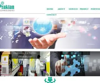 Praktan.com(Best ERP & CRM Solutions for Business Management) Screenshot