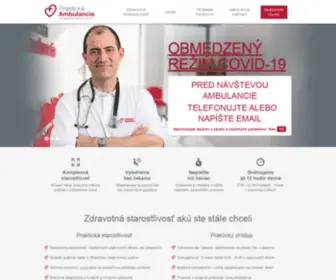 Praktickaambulancia.sk(Praktická Ambulancia) Screenshot