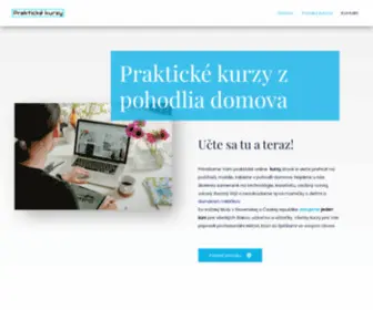 Praktickekurzy.sk(Praktické) Screenshot