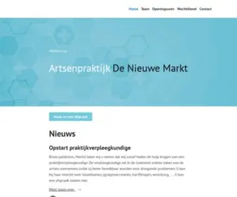 Praktijkdenieuwemarkt.be(Praktijkdenieuwemarkt) Screenshot