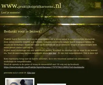 Praktijksigridkarssens.nl(Home) Screenshot