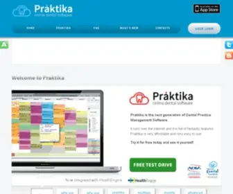 Praktika.com.au(Online Dental Practice Management Software) Screenshot