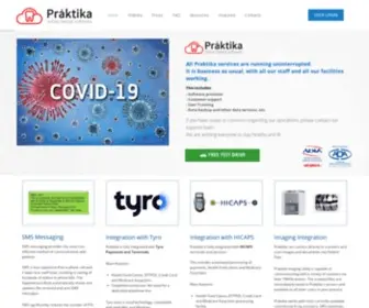 Praktika.net.au(Online Dental Practice Management Software) Screenshot