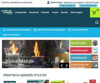 Praktikusajandekok.hu(Praktikus ajándék) Screenshot