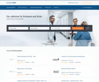 Praktischarzt.at(Arzt Jobs in der Österreich) Screenshot