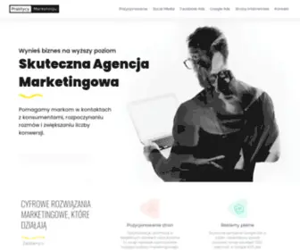 Praktycymarketingu.pl(Praktykami Marketingu) Screenshot