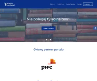 Praktykiprawnicze.pl(Praktyki prawnicze specjalnie dla Ciebie) Screenshot