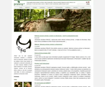 Pralesy.sk(Vitajte v pralesoch) Screenshot