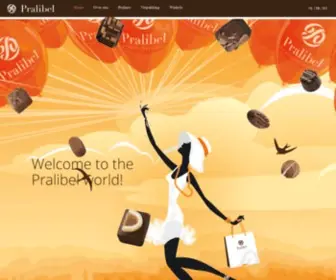 Pralibel.be(Belgische pralines) Screenshot