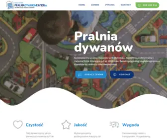 Pralniadywanowkamon.pl(Pranie dywanów) Screenshot