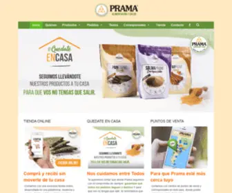 Prama.com.ar(Productos Naturales PRAMA) Screenshot